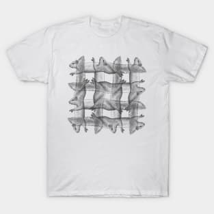 Squirrel Pattern Gray T-Shirt